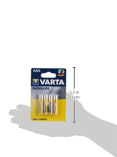 VARTA Super Life 2003 — Pile AAA Micro Zinc-Carbone – Image 3