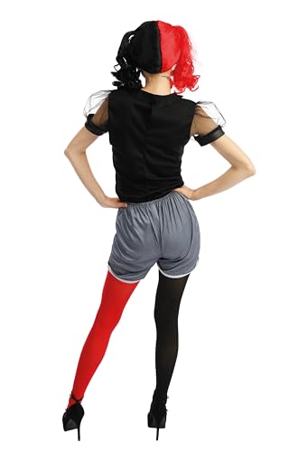 P'TIT CLOWN — Costume Arlequin femme L/XL – Image 3