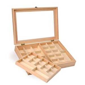 Boîte à bijoux 40x28x7,5cm, FSC