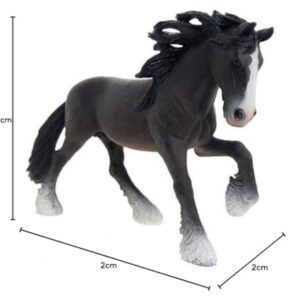 Alternative view of SCHLEICH Farm World — Figurine Étalon Shire