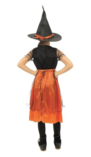 P'TIT CLOWN — Déguisement de Sorcière Fille 5-6 ans – Image 3