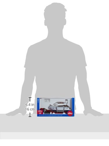 SIKU 1849 — Transporteur de poids lourds avec yacht 1:87 – Image 2