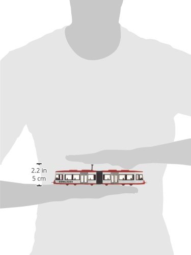 SIKU 1895 — Tram miniature 1:87 Rouge/Blanc – Image 2