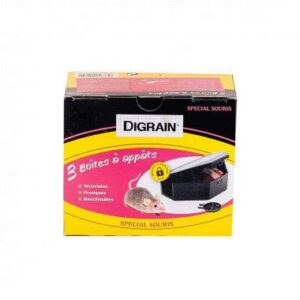 DIGRAIN Boîte Appâts Souris - R7048