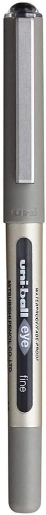 UNI-BALL - Uni Mitsubishi Pencil - 12 Stylos Uni-Ball Eye Fine UB-157 - Stylo Roller Encre Liquide Noire - Pointe 0,7 mm - Écriture Medium – Image 5
