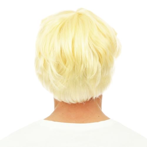 P'TIT CLOWN — Perruque courte adulte blond – Image 2