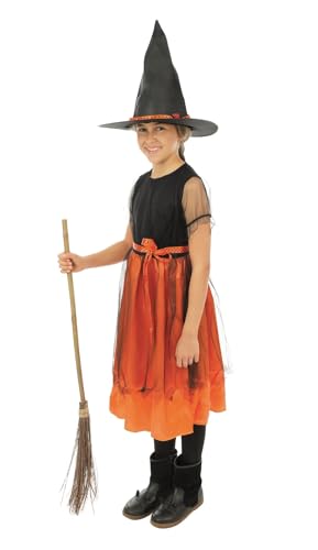 P'TIT CLOWN — Déguisement de Sorcière Fille 5-6 ans – Image 2