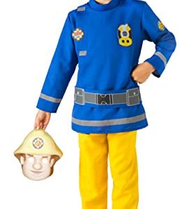 MATTEL/Fireman SAM — Déguisement garçon avec masque 3-4 ans
