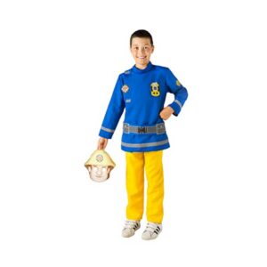 MATTEL/Fireman SAM — Déguisement garçon avec masque 3-4 ans