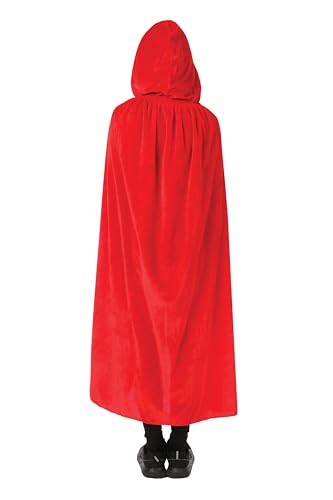 P'TIT CLOWN — Cape enfant velours à capuche 110 cm – Image 3