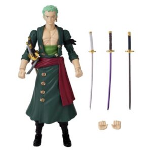 Bandai - Anime Heroes - One Piece - Figurine Anime heroes 17 cm - Roronoa Zoro - 36932