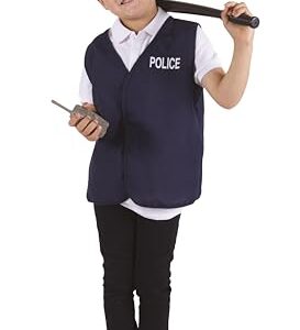 Alternative view of P'TIT CLOWN — Set déguisement enfant policier Taille unique