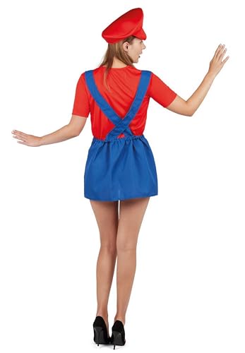 P’TIT CLOWN — Déguisement Plombier Femme Taille L/XL – Image 2