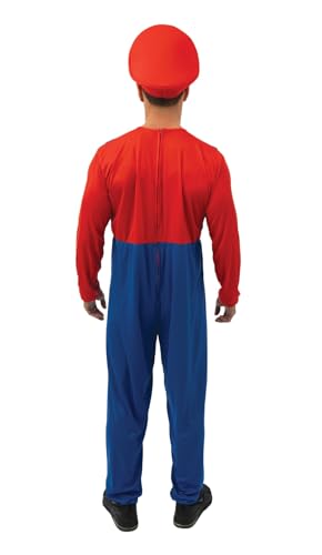P’TIT CLOWN — Déguisement Plombier Adulte Taille L/XL – Image 2
