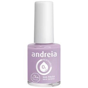 ANDREIA — Vernis à ongles respirant halal B20 blanc perle