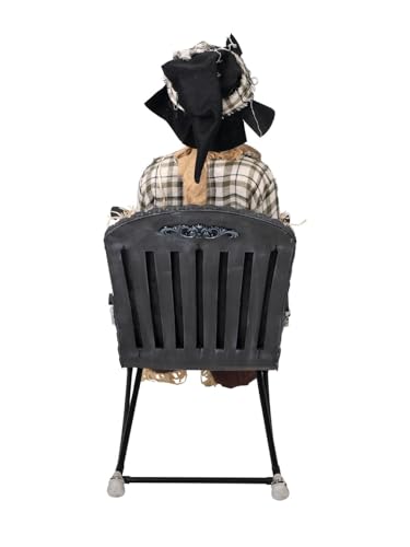 P'TIT CLOWN — Épouvantail animé sonore lumineux 120cm – Image 3