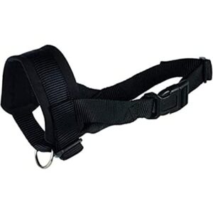 Muselière sangle, en nylon - M–L, noir