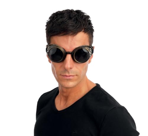 P'TIT CLOWN — Lunettes Steampunk Réglables Adulte Unisexe – Image 2