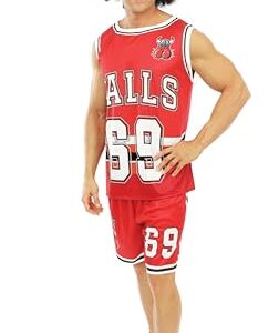 Alternative view of P'TIT CLOWN — Costume Basketeur Adulte S/M