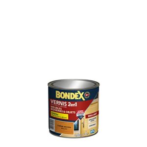 BONDEX - Vitrificateur Trafic Intense - 2en1 : Protège et rénove les parquets neufs ou ancines soumis aux passages répétés - Haute résistance aux chocs, taches, rayures - Direct parquets en bois brut,