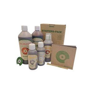 BioBizz 05-225-200 Starters Nutriments et Stimulant Pack, Transparent, 25.4 x 12.7 x 29.2 cm