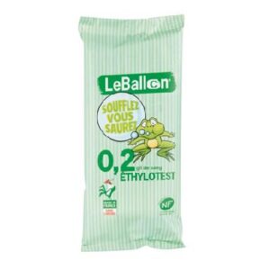 Bivora Ethylotest jetable CONTRALCO Jeunes Conducteurs 0,2 g/L – Alcootest Ballon Certifié NF | Rapide & Fiable [ Ethylometre homologué nf ] [ Ethylometre homologué NF ] (x20)