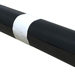 100 Sacs Poubelle Grande Capacité 110L - Lien de Fermeture, Ultra Résistant, Anti-Fuites, Noir Opaque - 5 Rouleaux