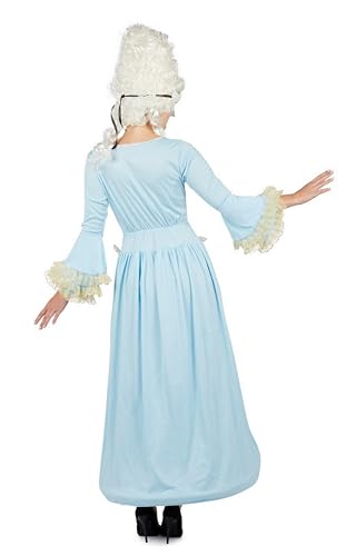 P'TIT CLOWN — Costume Marquise Femme Bleu – Image 2