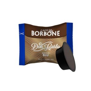 Lot de 300 capsules compatibles Lavazza a Modo Mio Caffe' Borbone Don Carlo Mélange bleu