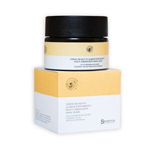 SKINEANCE — Crème de nuit à la bave d'escargot bio 50 ml