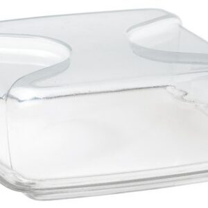 CLOCHE A FROMAGE CARREE:PLATEAU,PLAT,CLOCHE