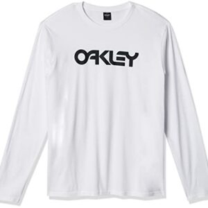 MARK II L/S TEE - S - White/Black