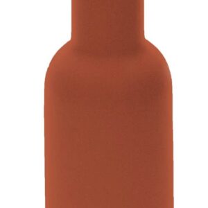 Chaks 11948-25, Petit Vase Céramique Droit 10cm, Terracotta