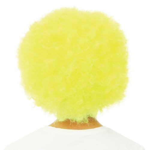 P'TIT CLOWN — Perruque Afro Jaune – Image 2