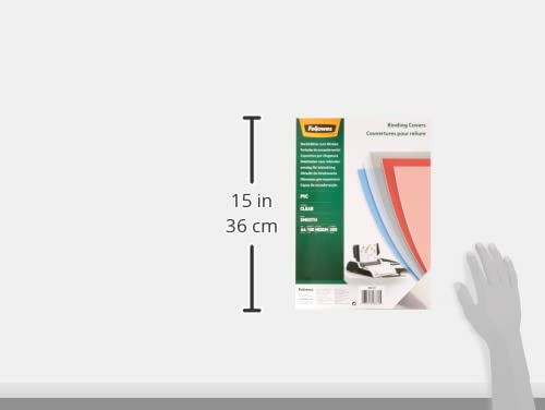 FELLOWES — Couvertures de reliure PVC transparent A4 x100 – Image 3