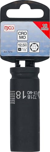 BGS 7218 — Douille à choc longue 18 mm six pans – Image 3