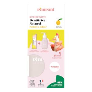 KIT DÉCOUVERTE — Dentifrice citron