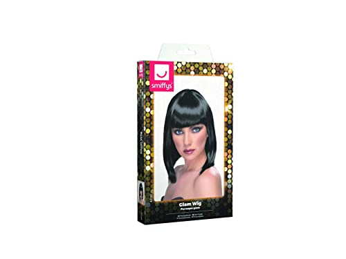 SMIFFYS — Perruque carré noire femme taille unique – Image 3