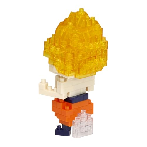 BANDAI Nanoblock — Mini figurine en briques Son Goku SSJ – Image 3