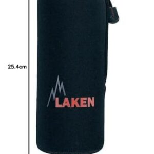Alternative view of LAKEN — Housse en néoprène pour bouteille 1L noire