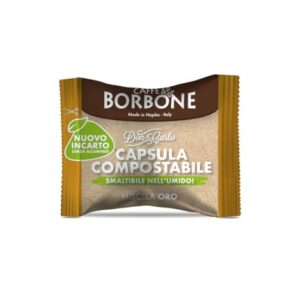 Alternative view of Caffè Borbone Dosettes de café compatibles A Modo Mio, mélange noir, rouge, bleu, or ou décaféiné. Quantité: 50, 100, 200, 300, 400 ou 500 400