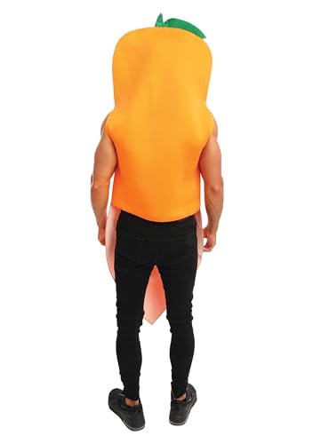 P'TIT CLOWN — Costume Carotte Adulte Taille Unique – Image 2