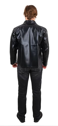 P'TIT CLOWN — Veste Perfecto Adulte Noir (S-M) – Image 2