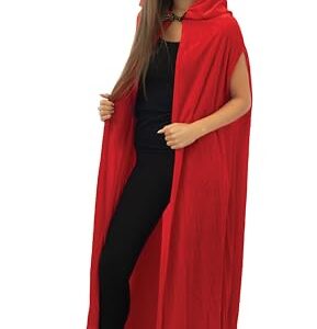 Alternative view of P'TIT CLOWN — Cape femme en velours à capuche 150 cm