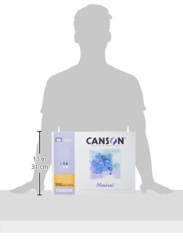 CANSON Montval — Bloc papier aquarelle grain fin 30 x 40 cm – Image 7