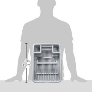 Alternative view of CURVER — Égouttoir à Vaisselle 18 assiettes Gris