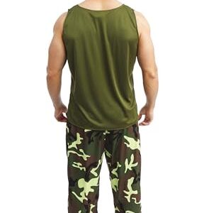 Alternative view of P'TIT CLOWN — Déguisement de Soldat Militaire Adulte L-XL