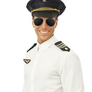 Alternative view of P'TIT CLOWN — Set d’Accessoires Police d’Avion Adulte