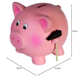 Alternative view of TIRELIRE COCHON — Tirelire géante en céramique 21 cm