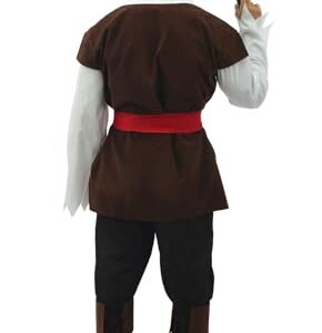 Alternative view of P’TIT CLOWN — Costume Pirate Homme Taille S/M